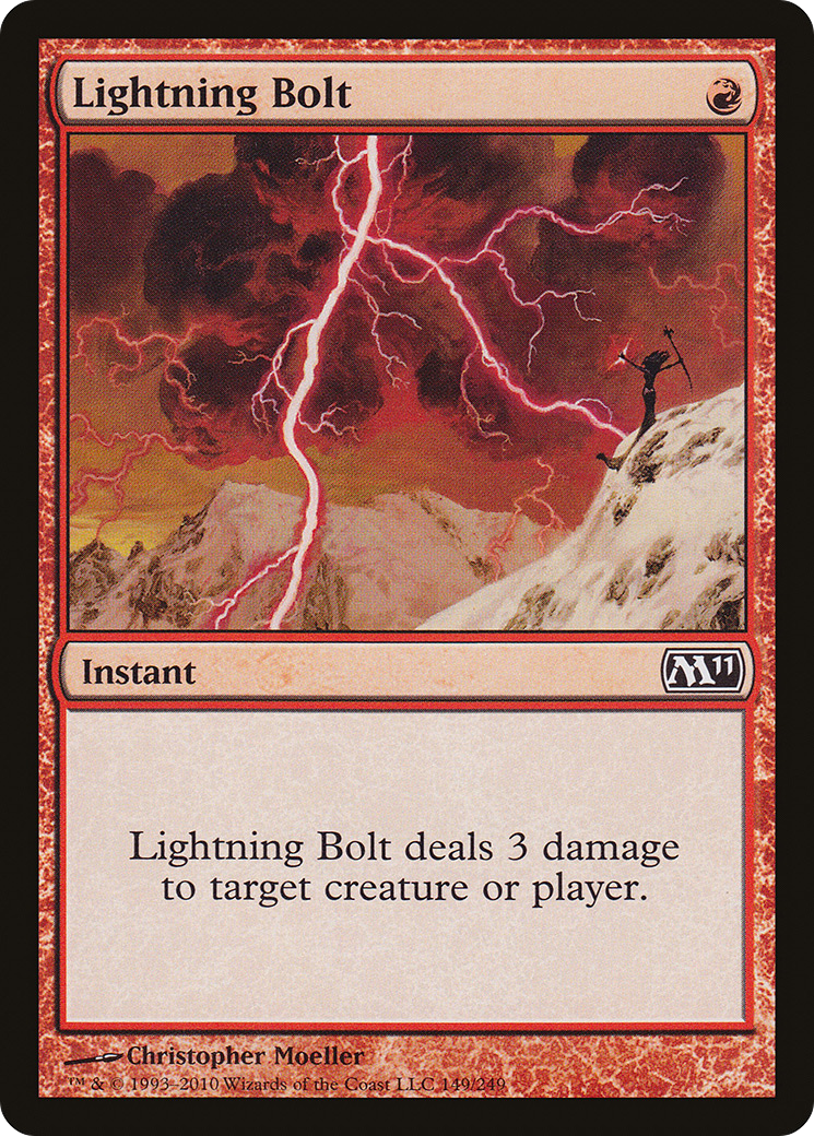 Image of Lightning Bolt (M11-149) - Magic 2011