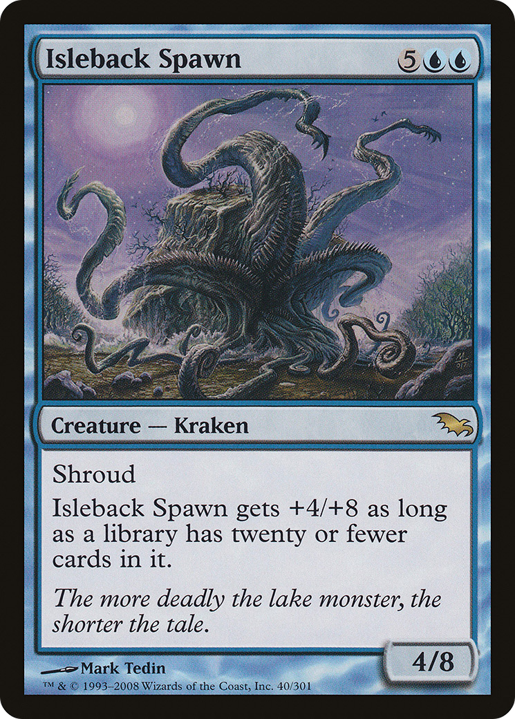 Image of Isleback Spawn (SHM-040) - Shadowmoor Foil