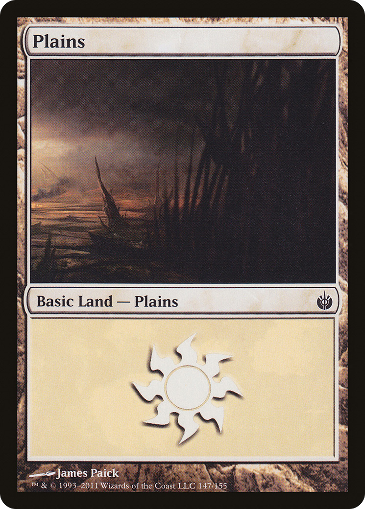 Image of Plains (147) (MBS-147) - Mirrodin Besieged Foil