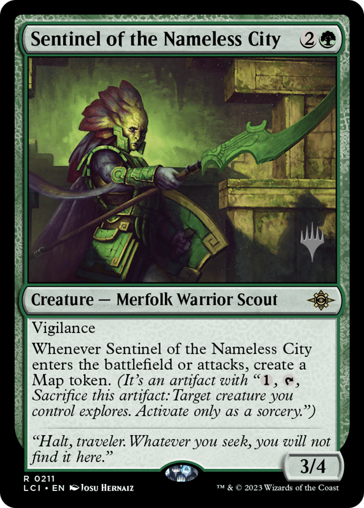 Image of Sentinel of the Nameless City (PPLCI-211) - The Lost Caverns of Ixalan Promos Foil