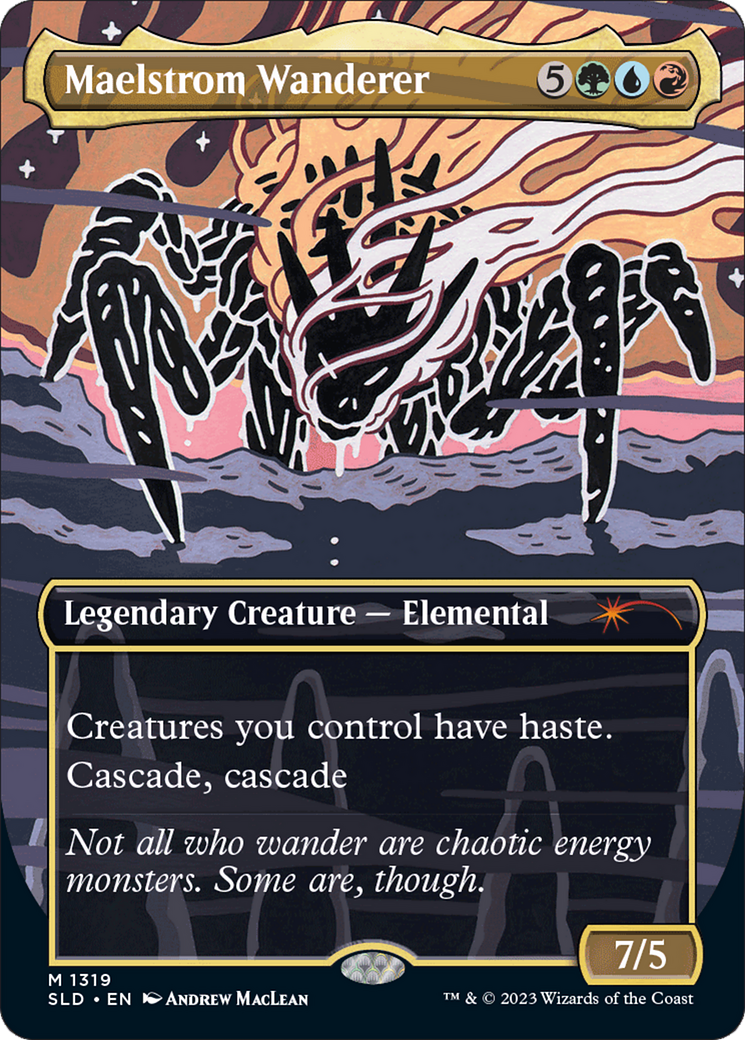 Image of Maelstrom Wanderer (SLD-1319) - Secret Lair Drop (Borderless) Foil