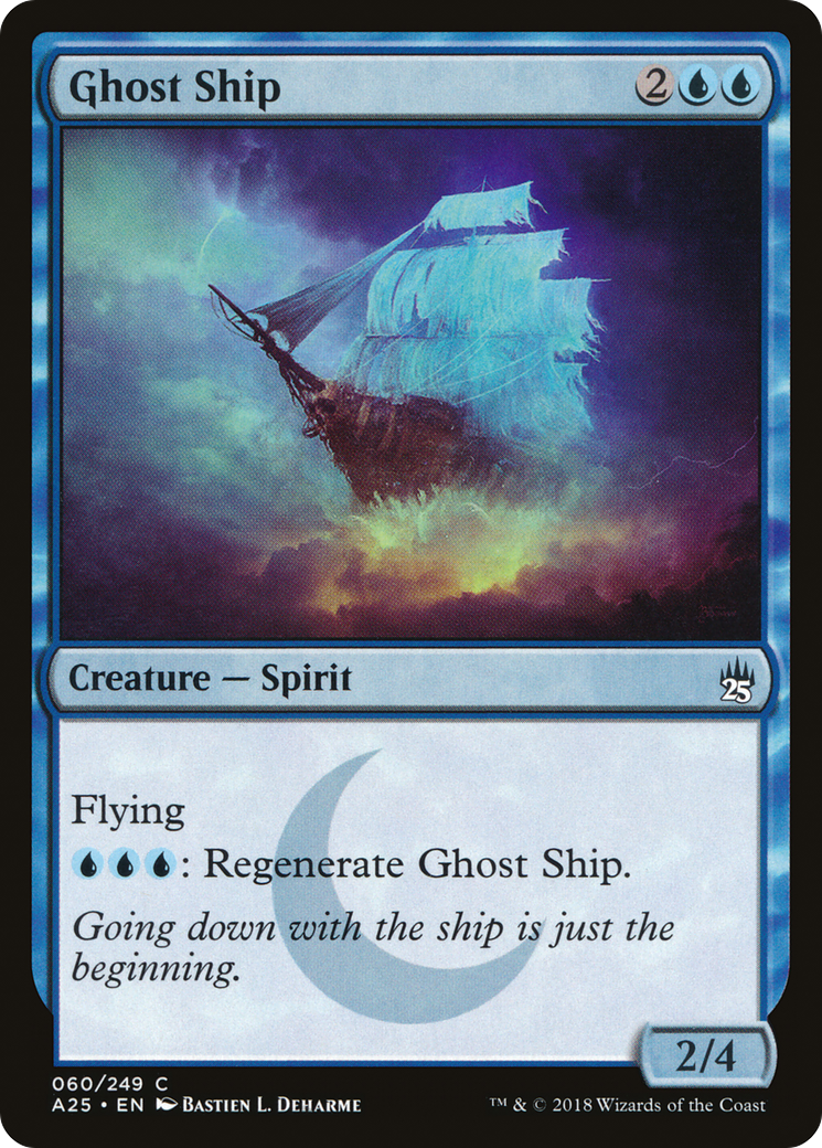 Image of Ghost Ship (A25-060) - Masters 25 Foil