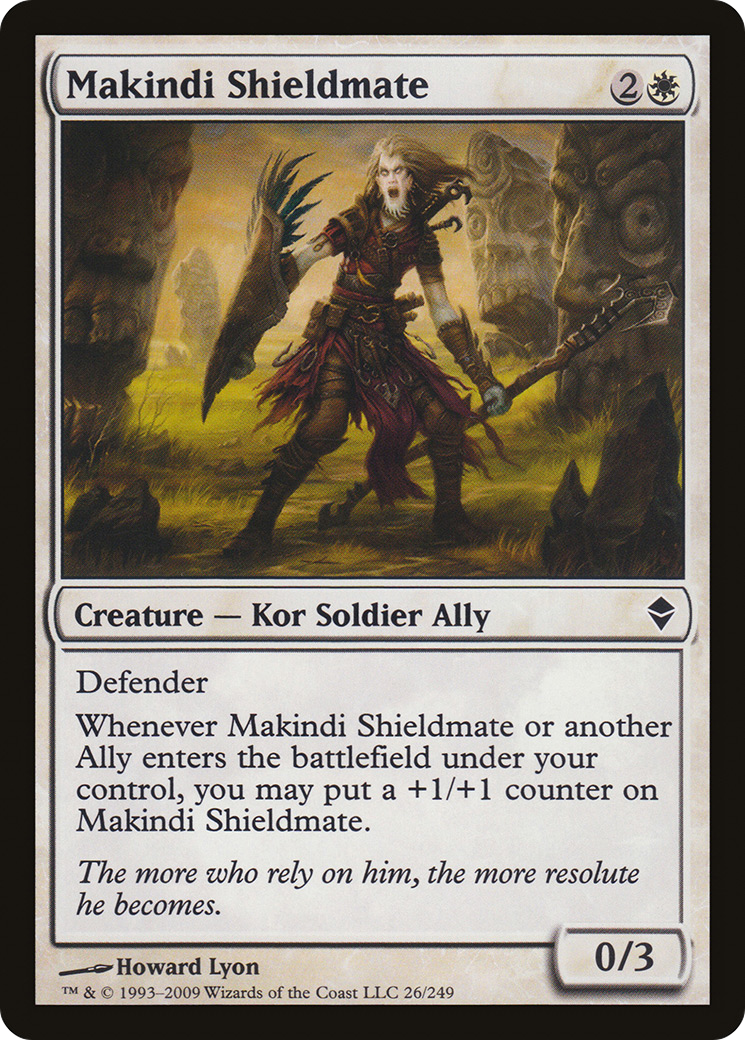 Image of Makindi Shieldmate (ZEN-026) - Zendikar