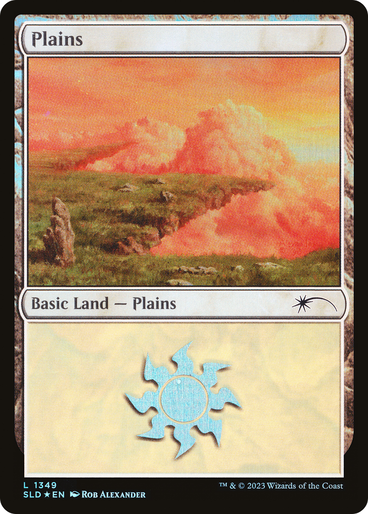 Image of Plains (1349) (SLD-1349) - Secret Lair Drop Foil