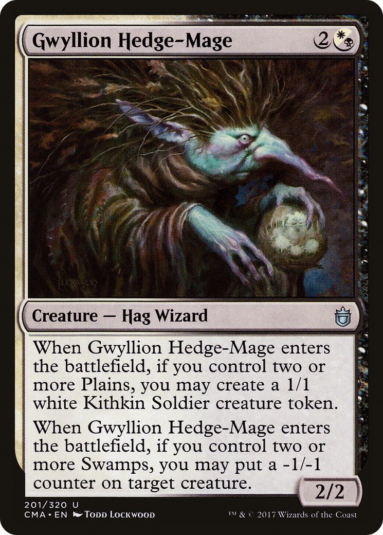 Image of Gwyllion Hedge-Mage (CMA-201) - Commander Anthology