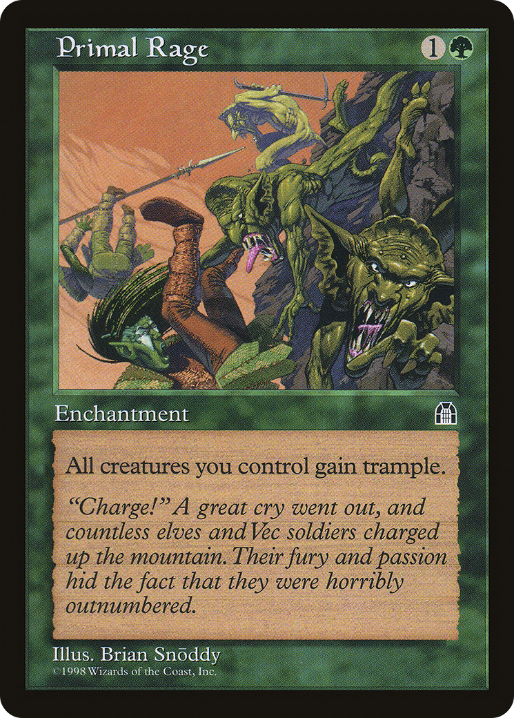 Image of Primal Rage (STH-) - Stronghold