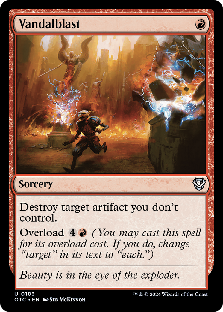 Image of Vandalblast (OTC-183) - Outlaws of Thunder Junction Commander