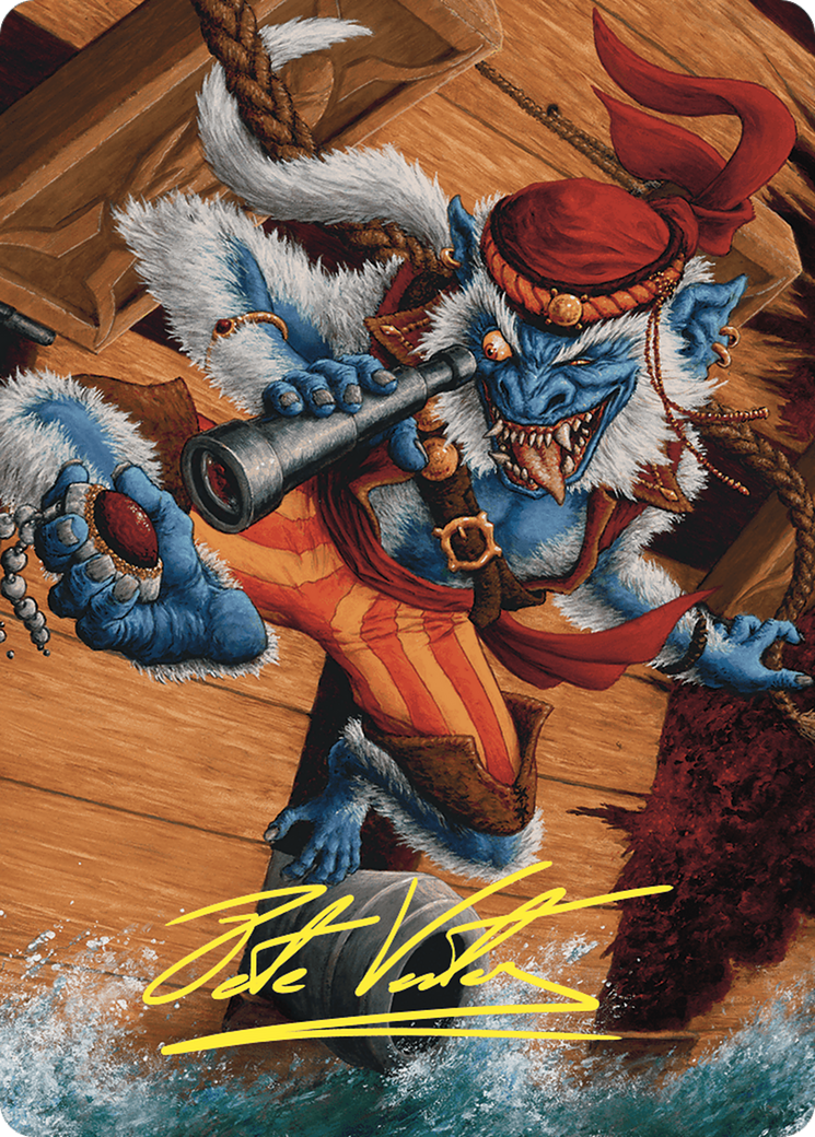 Image of Treasure Nabber // Treasure Nabber (ACMM-040) - Commander Masters Art Series (Borderless) Foil