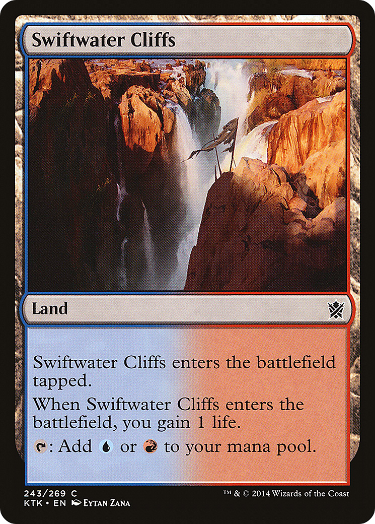 Image of Swiftwater Cliffs (KTK-243) - Khans of Tarkir Foil