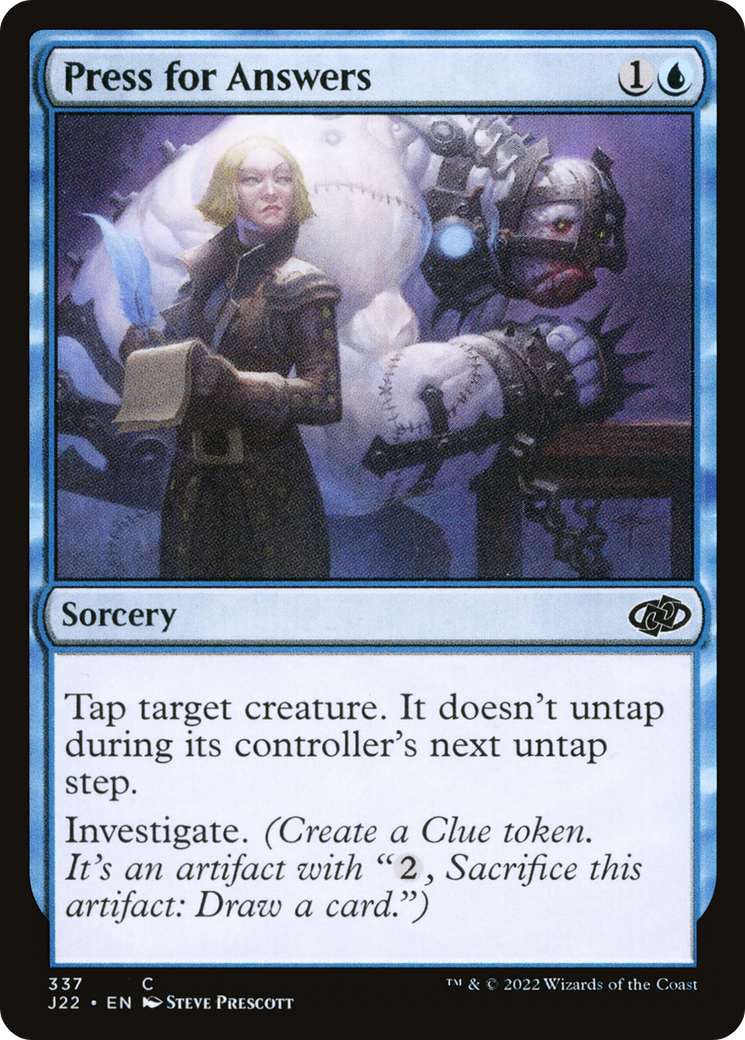 Image of Press for Answers (J22-337) - Jumpstart 2022