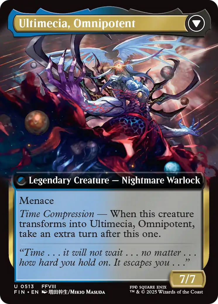 Image of Ultimecia, Time Sorceress (Extended Art) (FIN-513) - FINAL FANTASY: (Extended Art)
