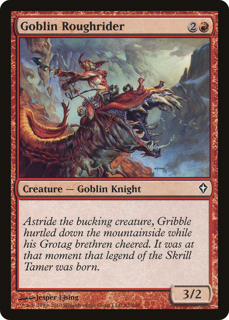 Image of Goblin Roughrider (WWK-082) - Worldwake