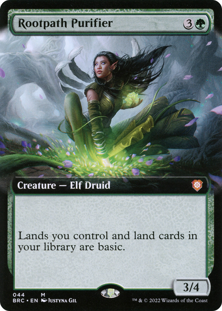 Image of Rootpath Purifier (Extended Art) (BRC-044) - The Brothers' War Commander: (Extended Art) Foil