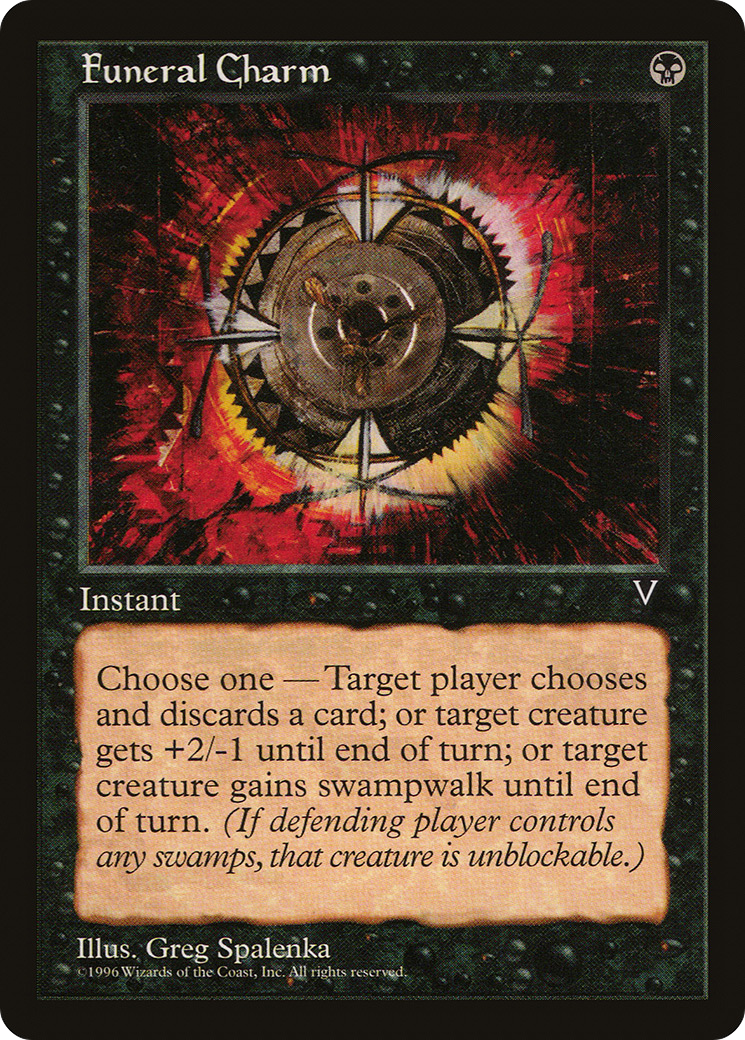 Image of Funeral Charm (VIS-) - Visions