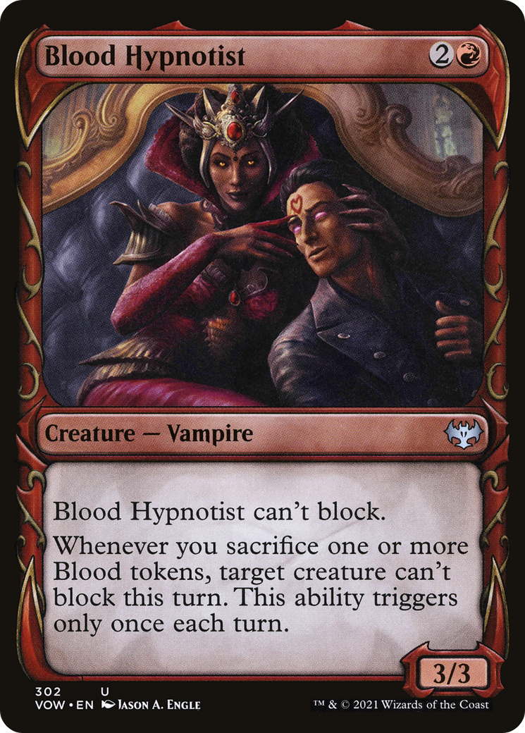 Image of Blood Hypnotist (Showcase) (VOW-302) - Innistrad: Crimson Vow: (Showcase)