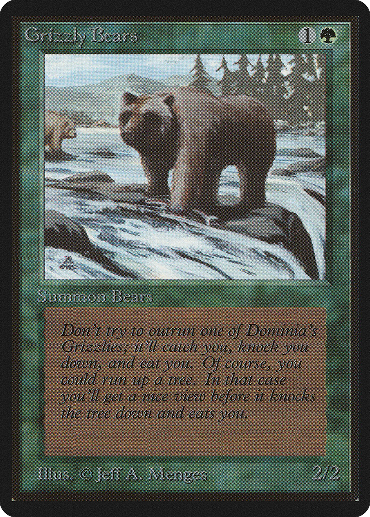Image of Grizzly Bears (LEB-) - Limited Edition Beta