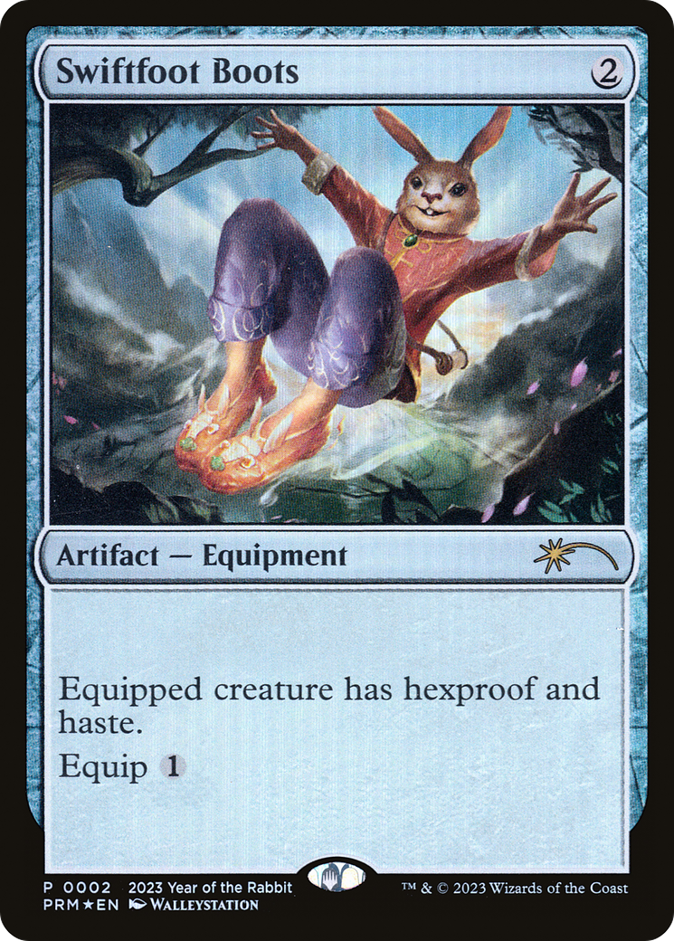 Image of Swiftfoot Boots (Year of the Rabbit 2023) (UMP-002) - Year of the Rabbit 2023 Foil