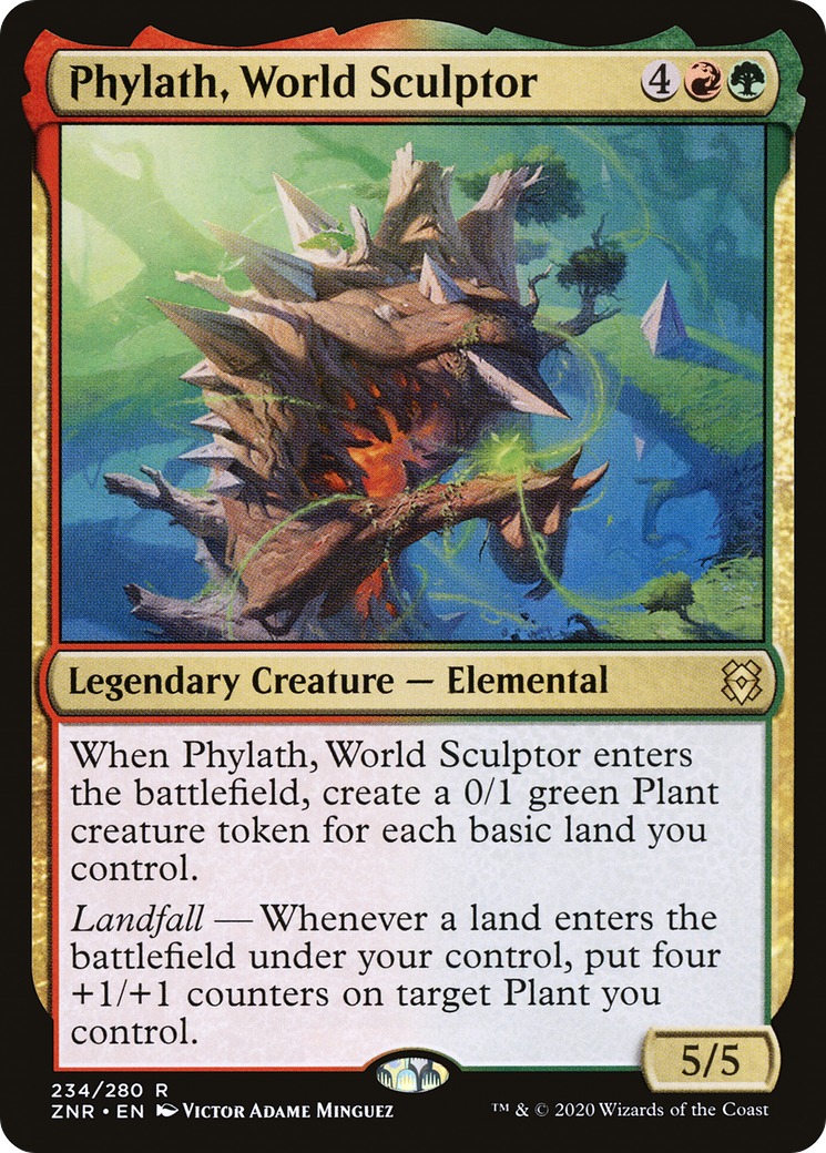Image of Phylath, World Sculptor (ZNR-234) - Zendikar Rising