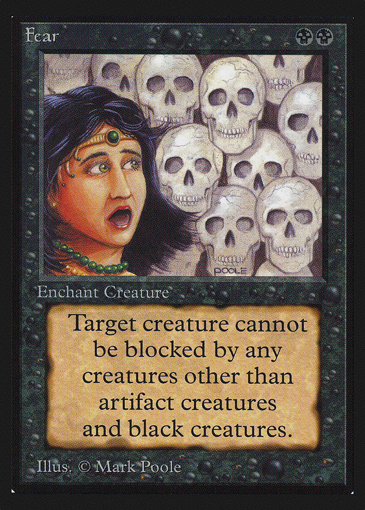Image of Fear (CE) (CED-) - Collectors' Edition