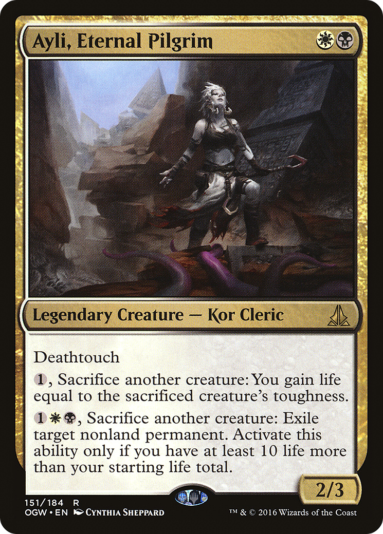 Image of Ayli, Eternal Pilgrim (OGW-151) - Oath of the Gatewatch Foil