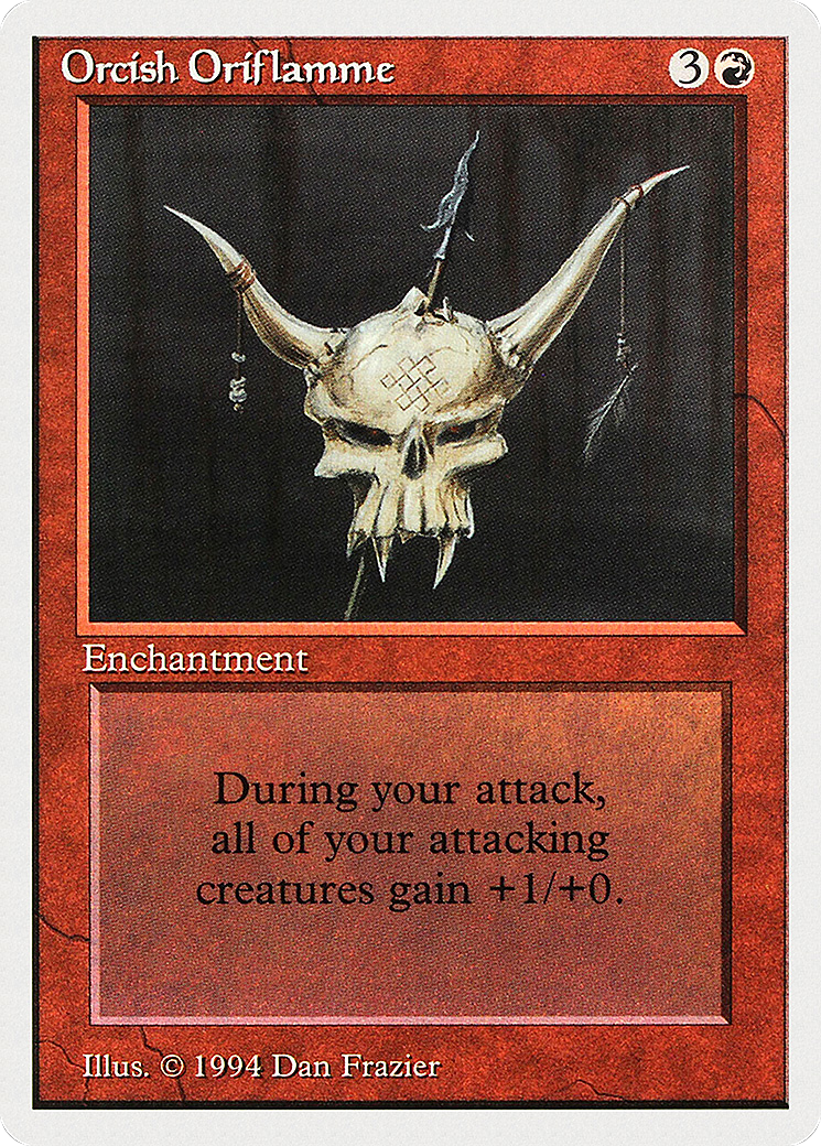 Image of Orcish Oriflamme (SUM-169) - Summer Magic / Edgar