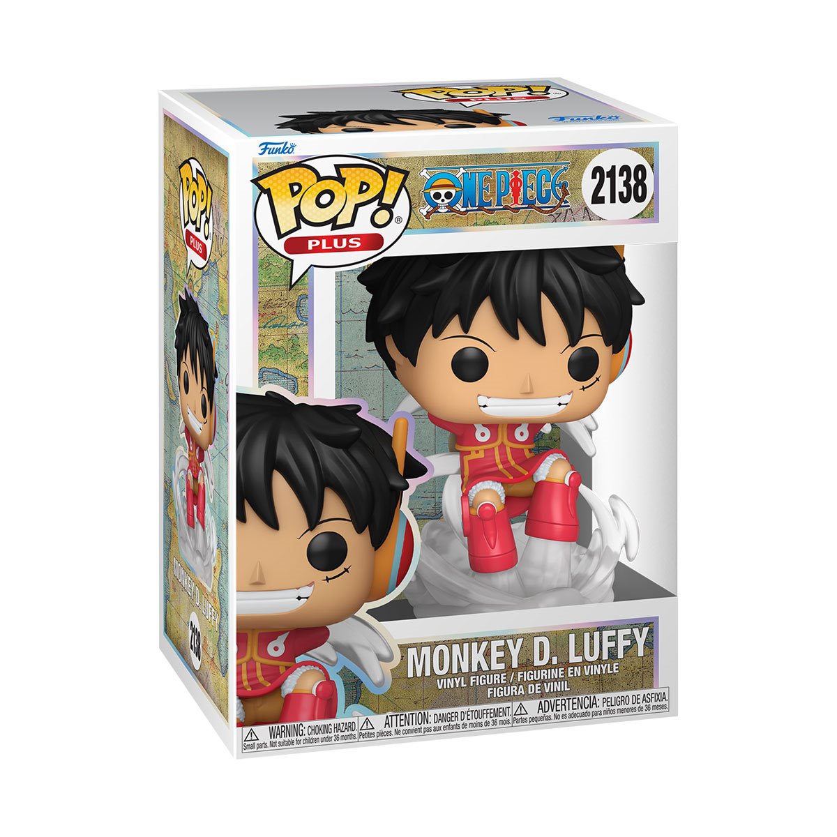Image of One Piece Egghead Island Monkey D. Luffy Funko Pop! Vinyl Figure Plus #2138