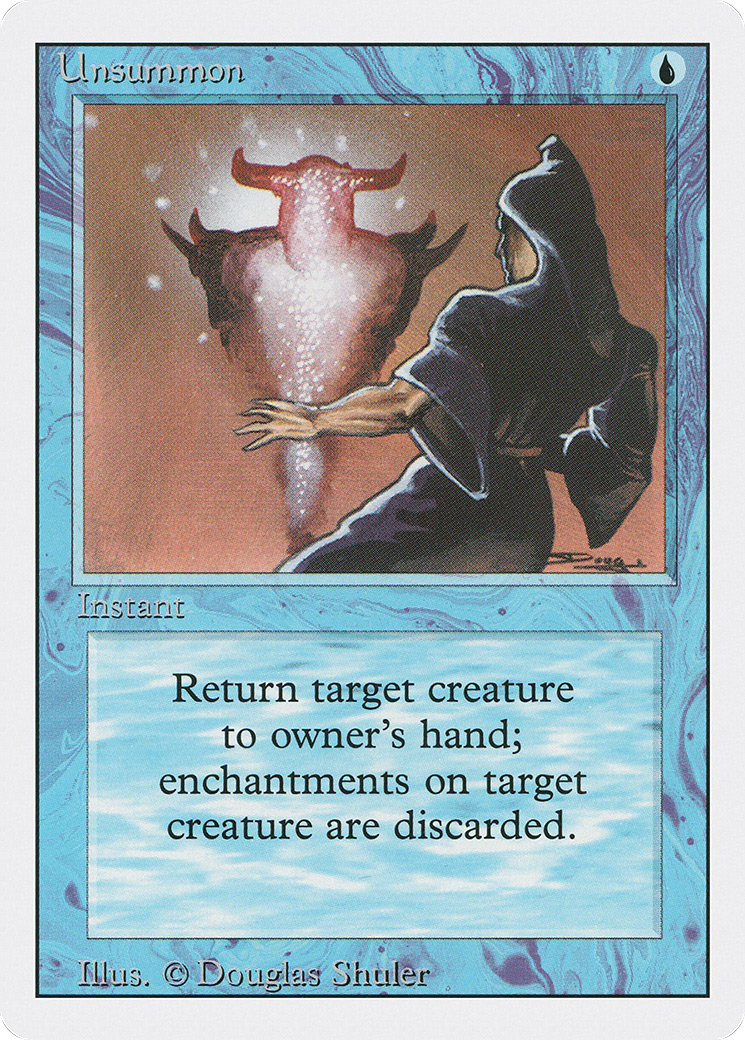 Image of Unsummon (3ED-) - Revised Edition