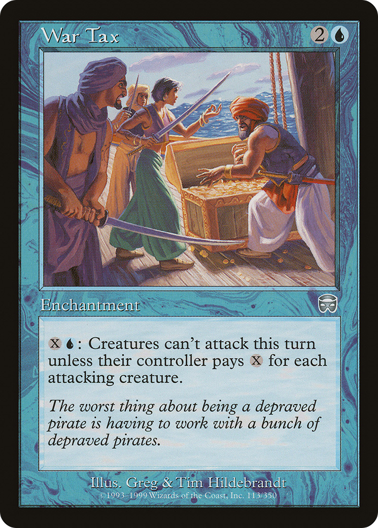 Image of War Tax (MMQ-113) - Mercadian Masques