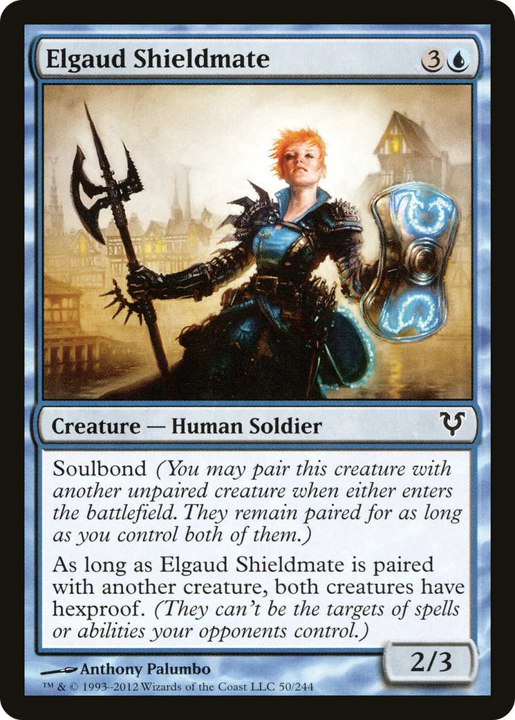 Image of Elgaud Shieldmate (AVR-050) - Avacyn Restored Foil