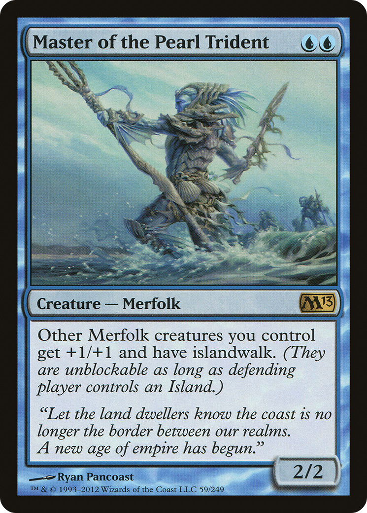Image of Master of the Pearl Trident (M13-059) - Magic 2013