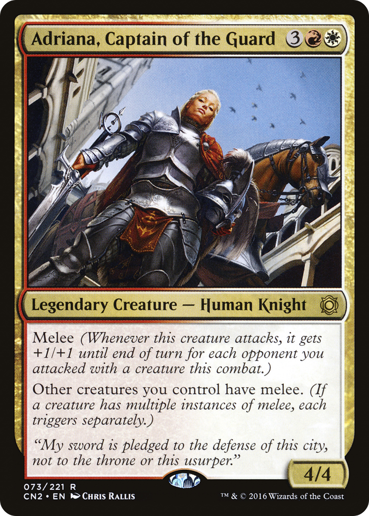 Image of Adriana, Captain of the Guard (CN2-073) - Conspiracy: Take the Crown