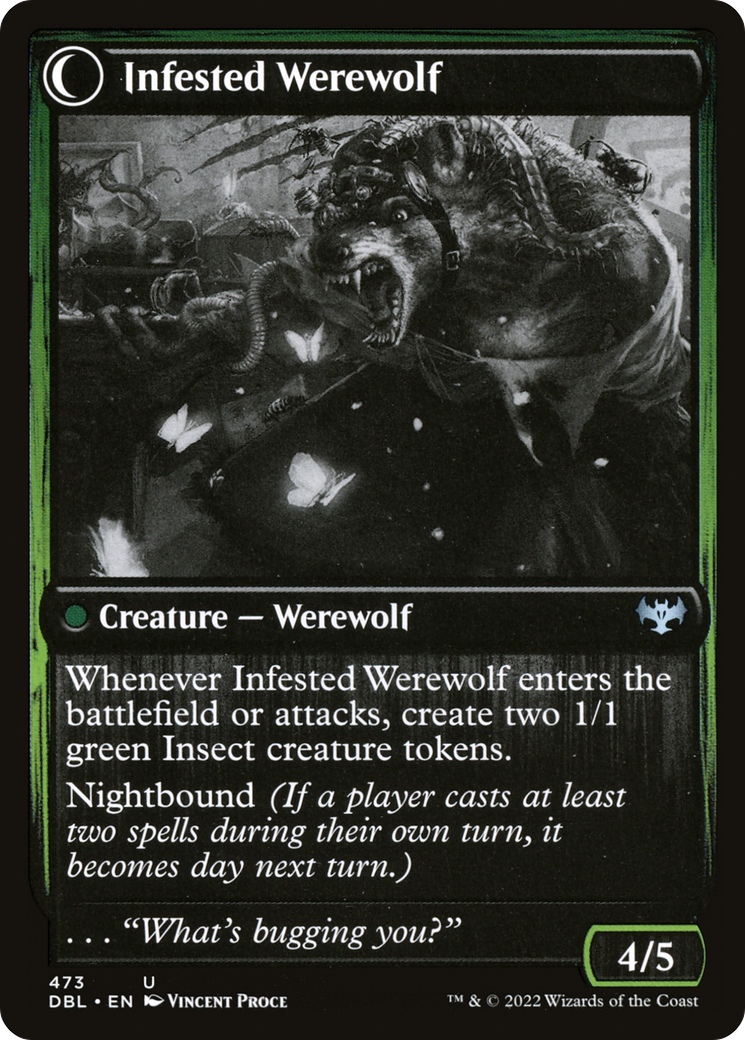 Image of Infestation Expert (DBL-473) - Innistrad: Double Feature: (Double Faced Transform)