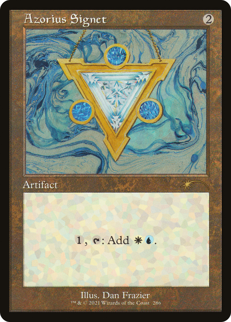 Image of Azorius Signet (SLD-286) - Secret Lair Drop
