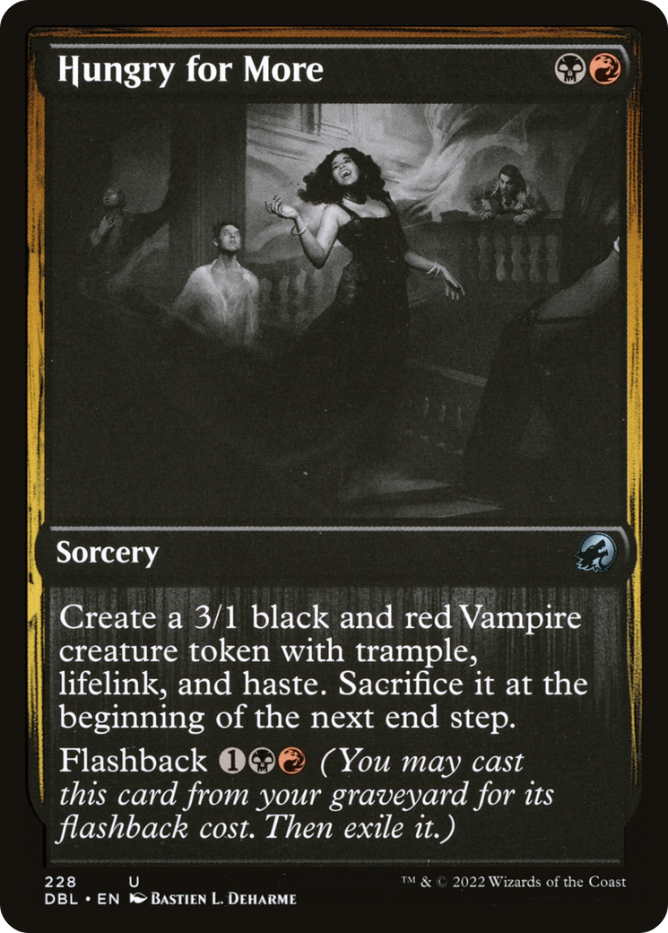 Image of Hungry for More (DBL-228) - Innistrad: Double Feature Foil