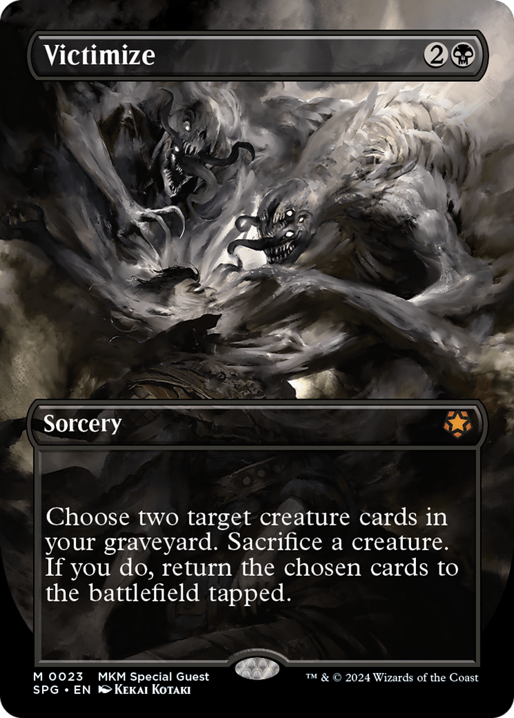 Image of Victimize (Borderless) (SPG-023) - Special Guests (Borderless) Foil