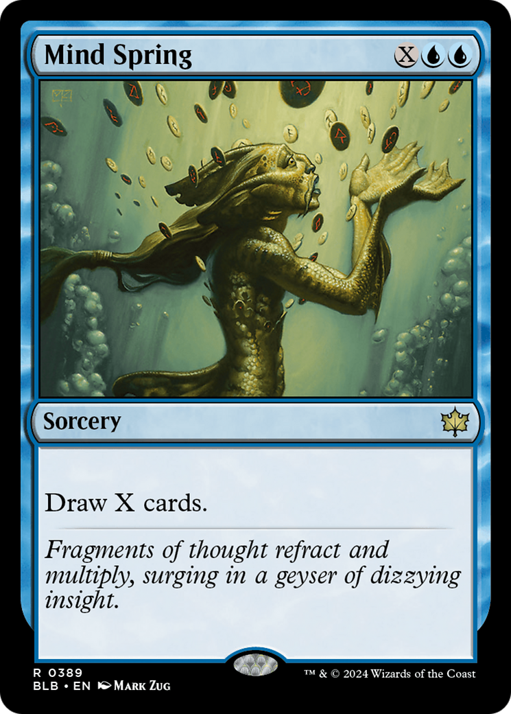 Image of Mind Spring (BLB-389) - Bloomburrow