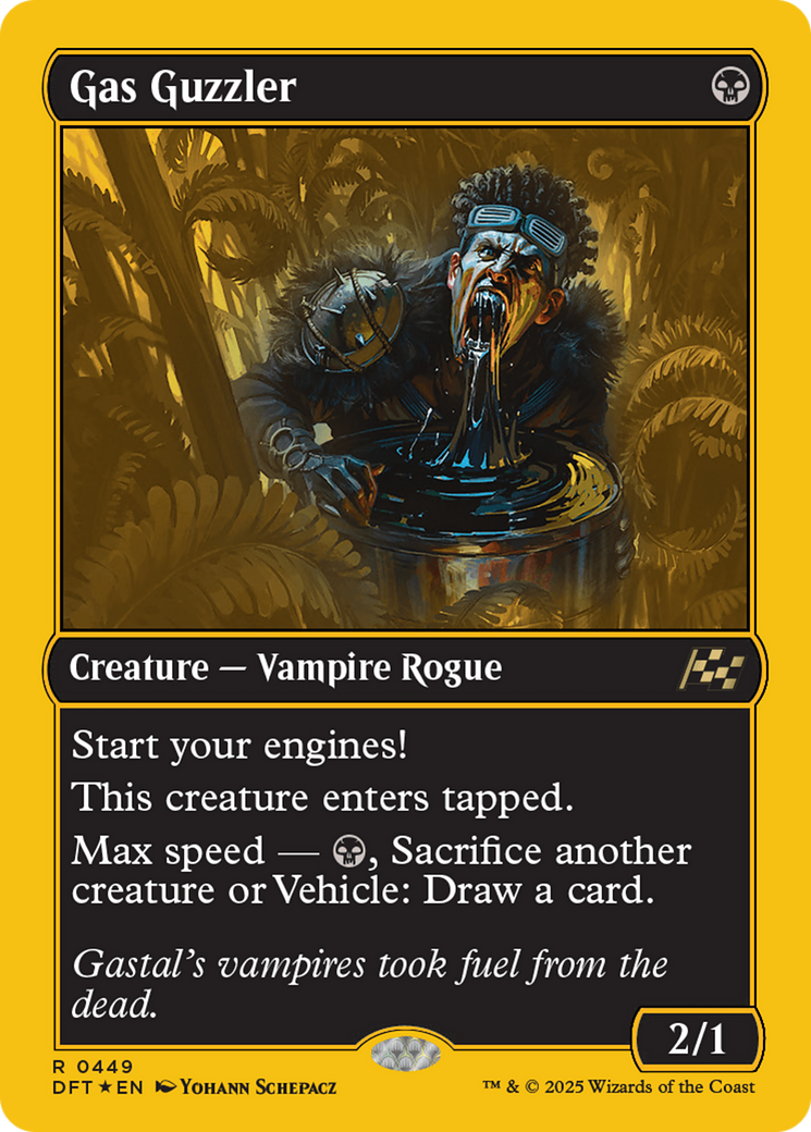 Image of Gas Guzzler (First-Place Foil) (DFT-449) - Aetherdrift Foil