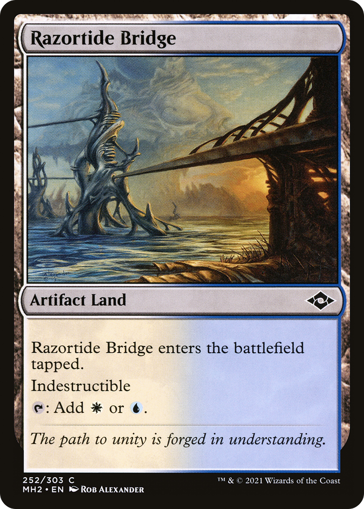 Image of Razortide Bridge (MH2-252) - Modern Horizons 2