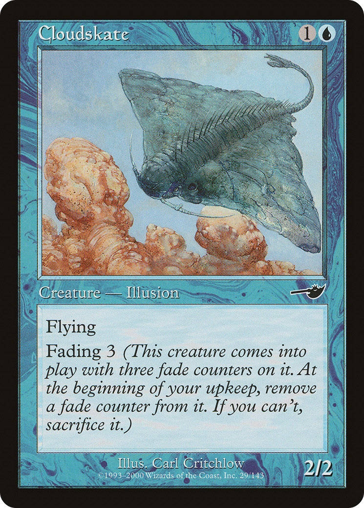Image of Cloudskate (NMS-029) - Nemesis Foil