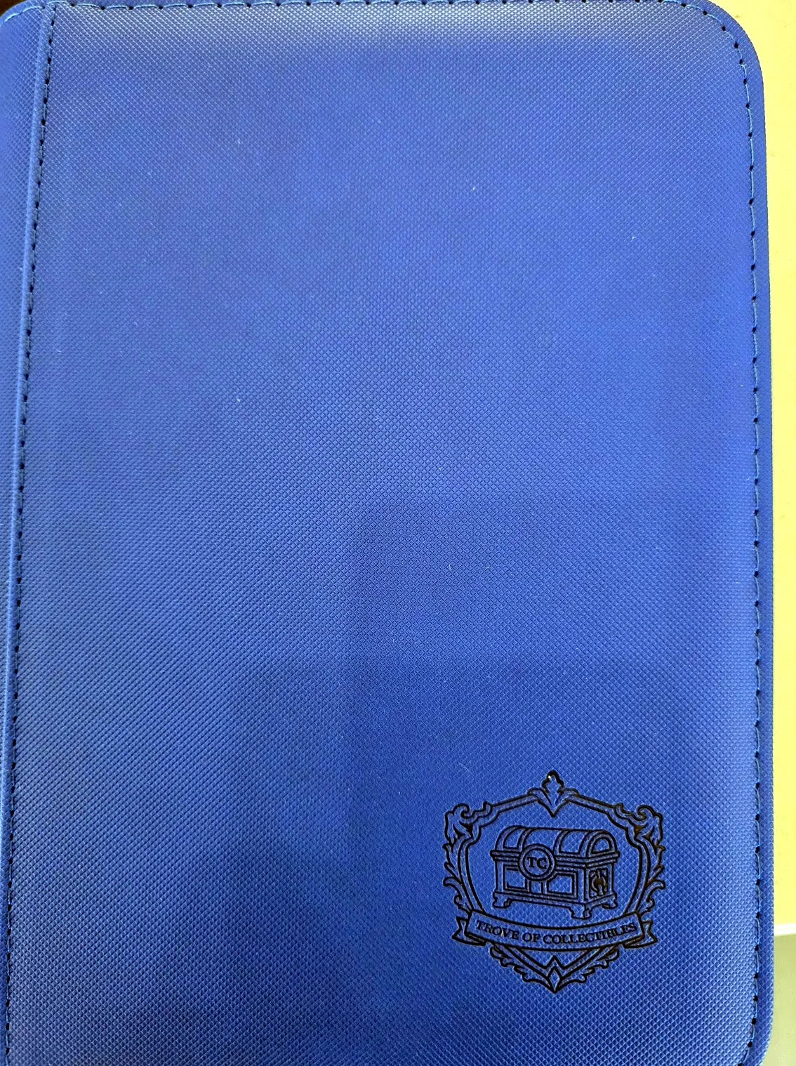 Image of TroveOfCollectibles 4 Pocket Binder Blue