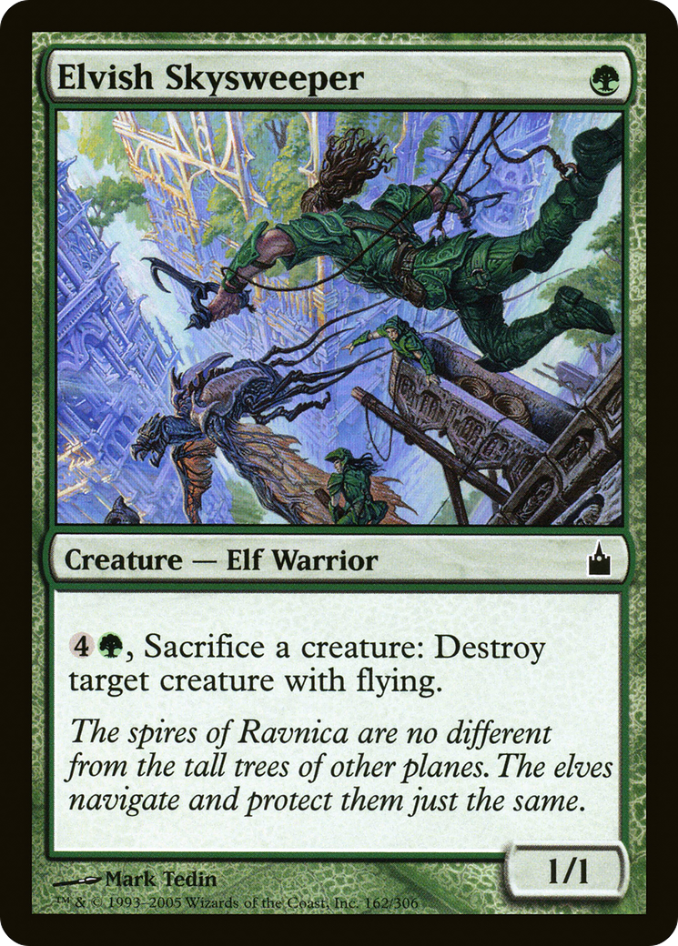 Image of Elvish Skysweeper (RAV-162) - Ravnica: City of Guilds