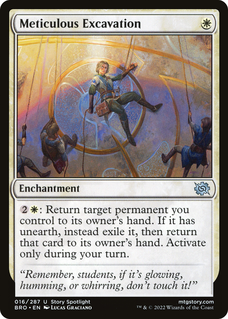 Image of Meticulous Excavation (BRO-016) - The Brothers' War: (storyspotlight) Foil