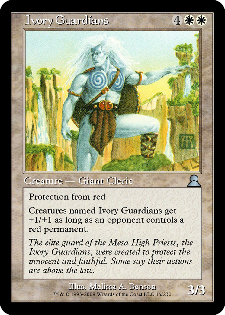 Image of Ivory Guardians (ME3-015) - Masters Edition III Foil