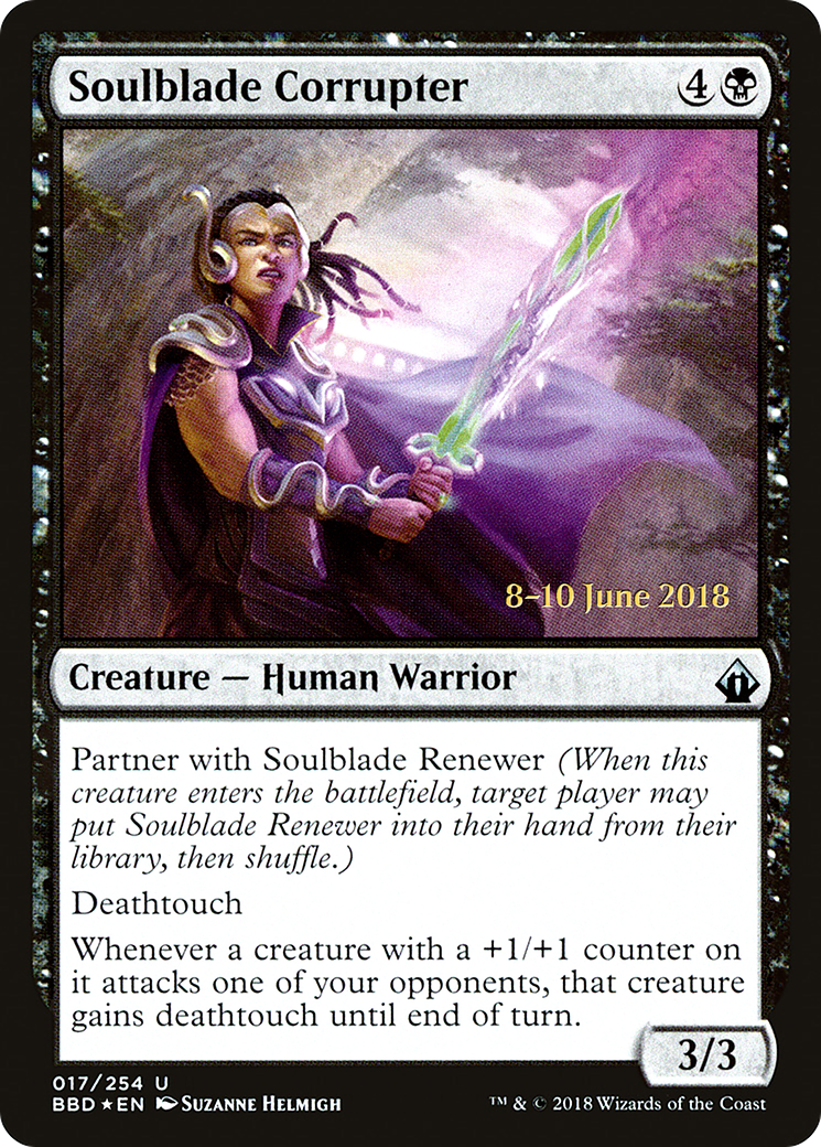 Image of Soulblade Corrupter (LARP-017) - Battlebond Promos Foil
