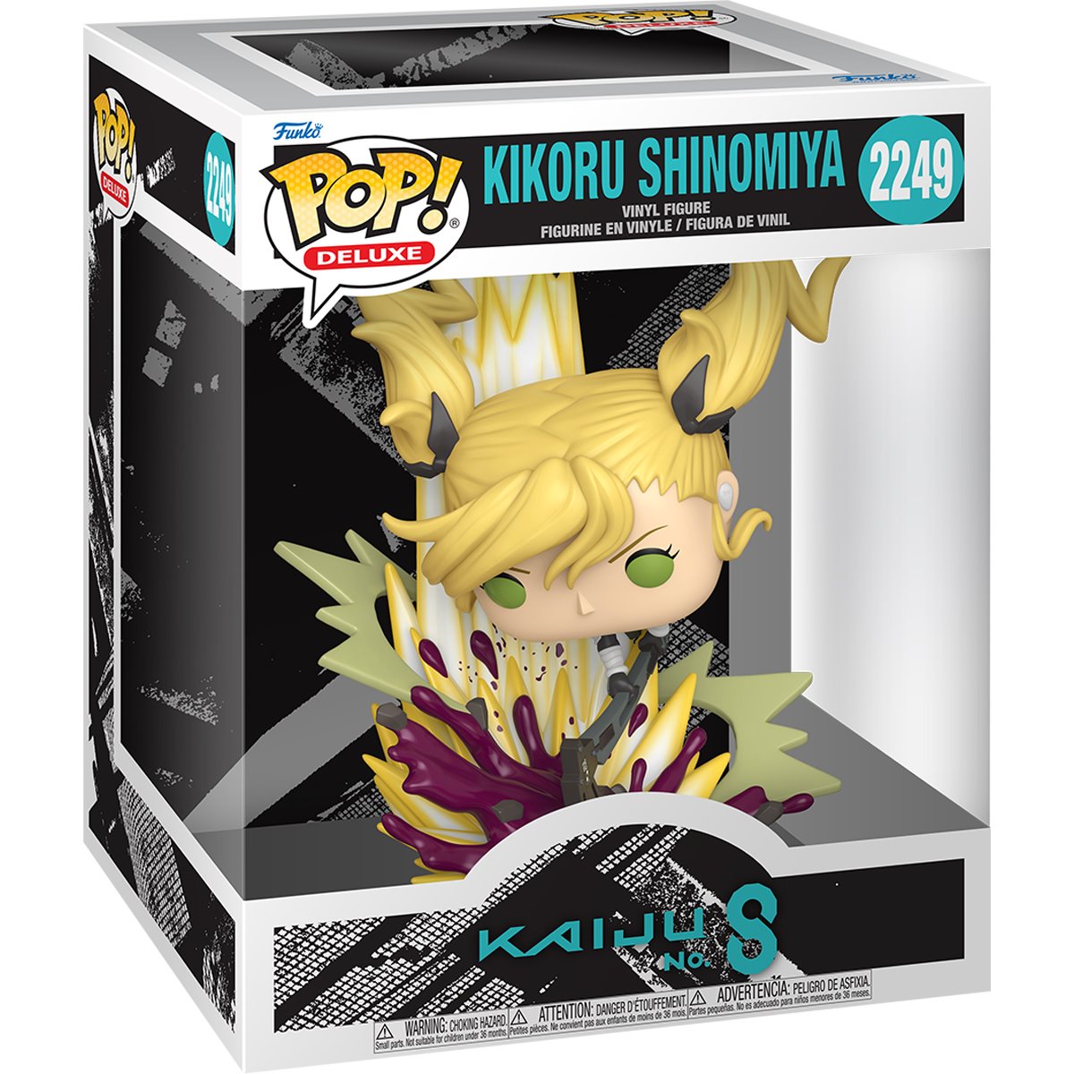 Image of Kaiju No. 8 Kikoru Shinomiya (Axe Slam) Deluxe Funko Pop! Vinyl Figure #2249