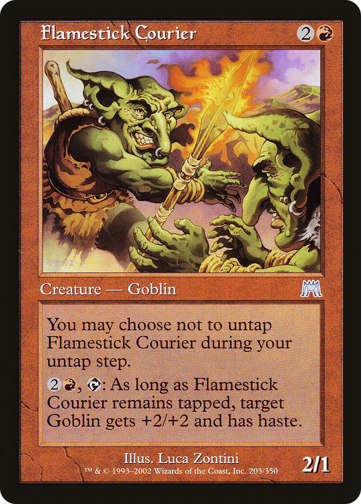 Image of Flamestick Courier (ONS-203) - Onslaught