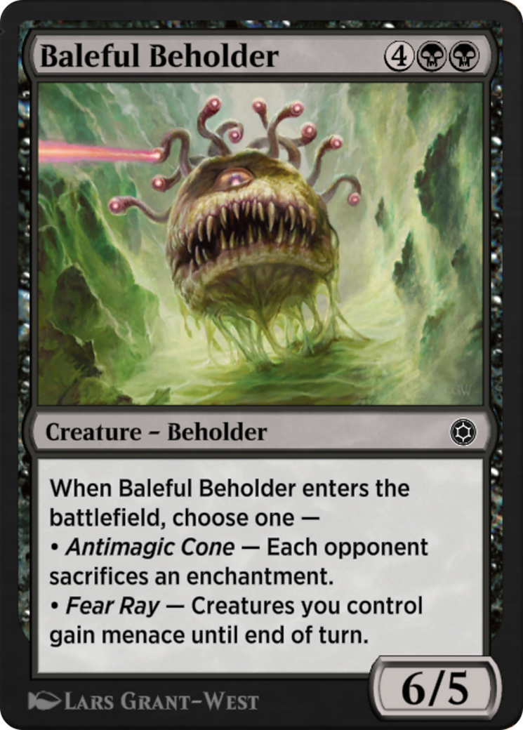 Image of Baleful Beholder (HBG-143) - Alchemy Horizons: Baldur's Gate
