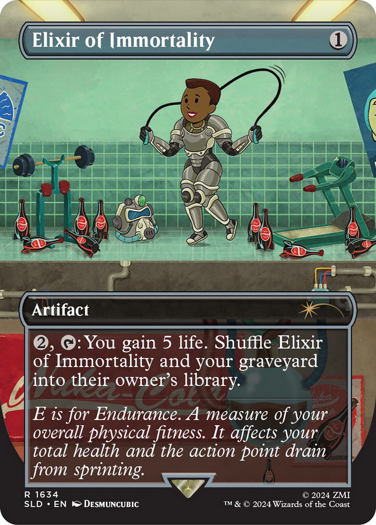 Image of Elixir of Immortality (SLD-1634) - Secret Lair Drop (Borderless)