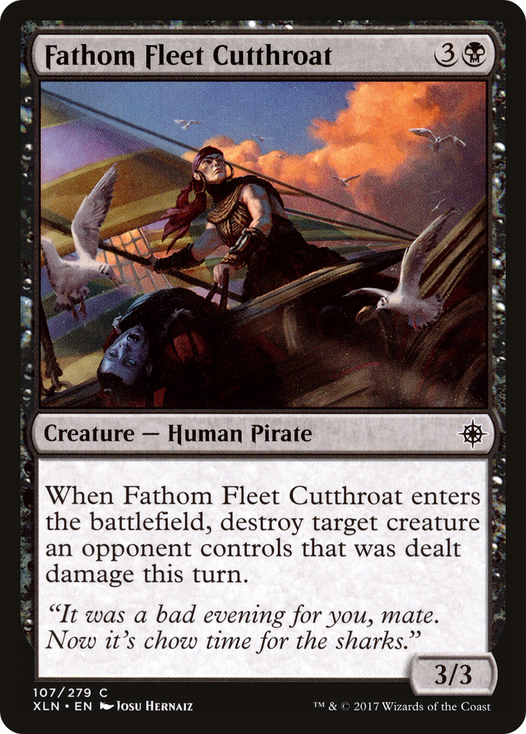 Image of Fathom Fleet Cutthroat (XLN-107) - Ixalan