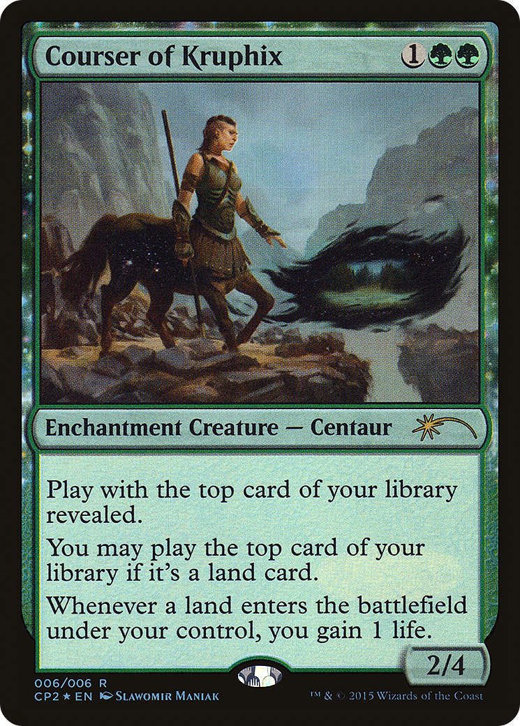 Image of Courser of Kruphix (UMP-006) - Fate Reforged Clash Pack: (enchantment) Foil